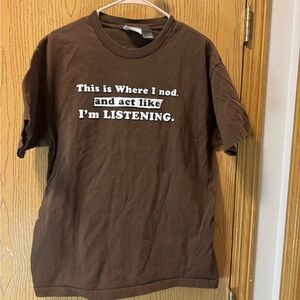 Urban Pipeline Brown Graphic Tee